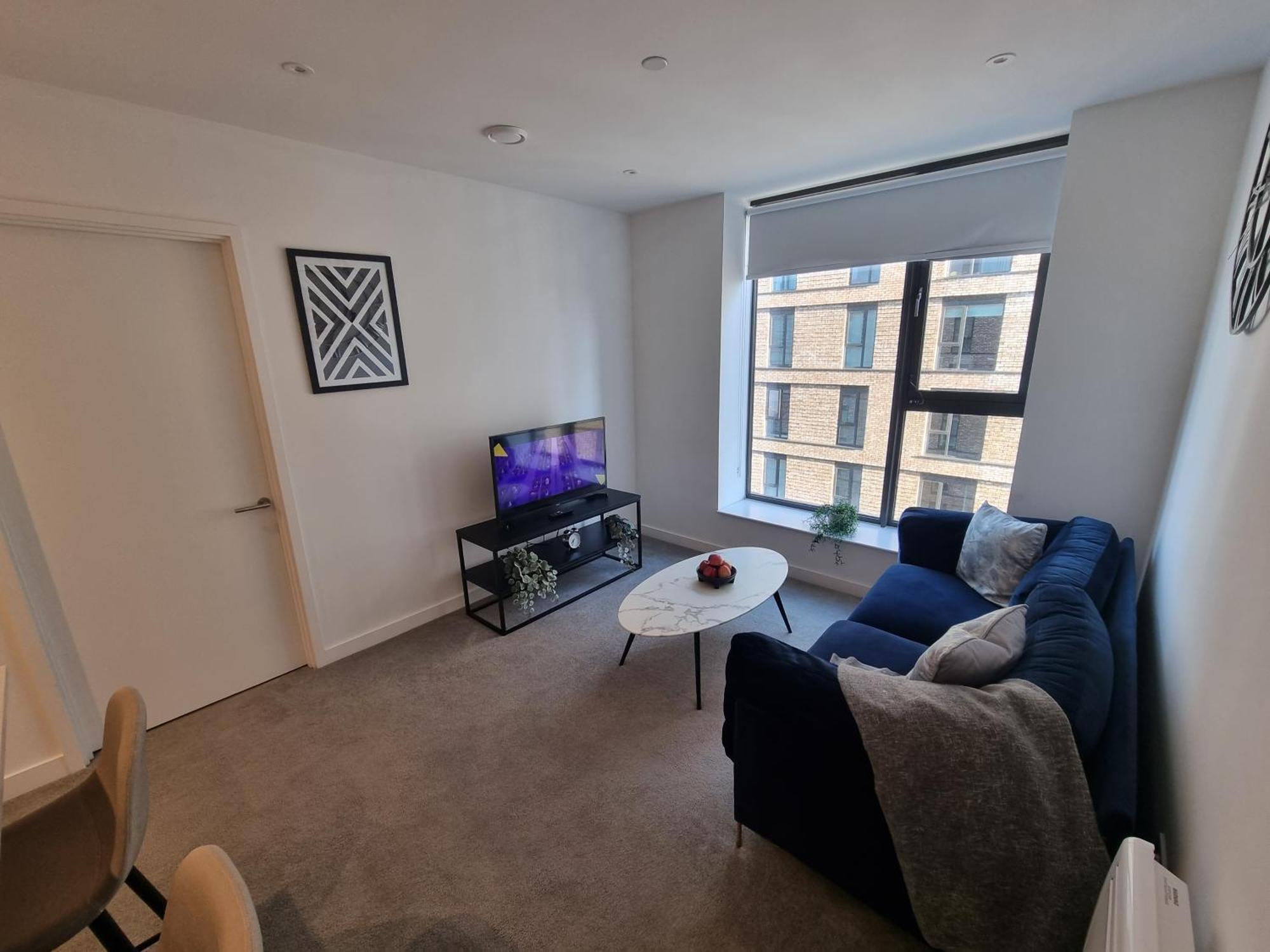 Trafford Suite Modern 1 Bed With Cinema Room Манчестър Екстериор снимка